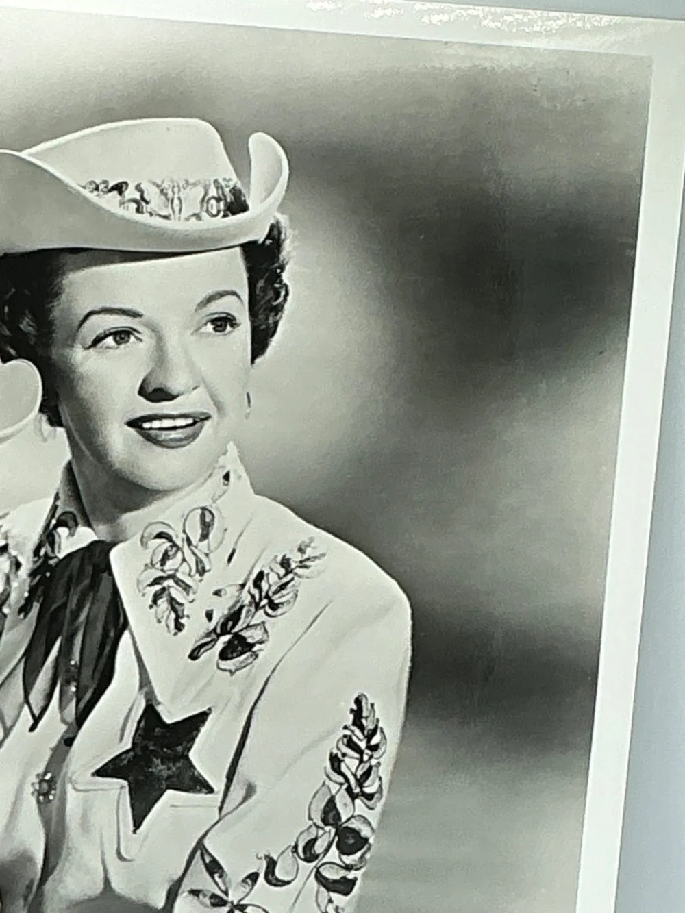 Roy Rogers & Dale Evans 8x10 Black & White Western Promo Photo King of Cowboys - Picture 3 of 6